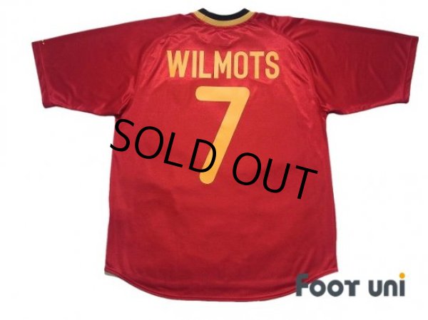 Photo2: Belgium Euro 2000 Home Shirt #7 Wilmots (2)