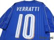 Photo4: Italy 2016 Home Authentic Shirt #10 Marco Verratti (4)