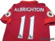 Photo4: Leicester City 2016-2017 Away Shirt #11 Albrighton Premier League Patch/Badge (4)