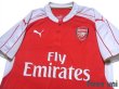 Photo3: Arsenal 2015-2016 Home Shirt w/tags (3)