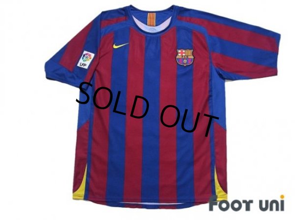 Photo1: FC Barcelona 2005-2006 Home Shirt #6 Xavi Xavier Hernandez LFP Patch/Badge w/tags (1)