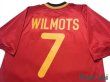Photo4: Belgium Euro 2000 Home Shirt #7 Wilmots (4)