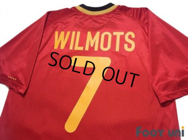 Photo4: Belgium Euro 2000 Home Shirt #7 Wilmots (4)