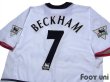 Photo4: Manchester United 2002-2003 Away Shirt #7 Beckham The F.A. Premier League Patch/Badge (4)