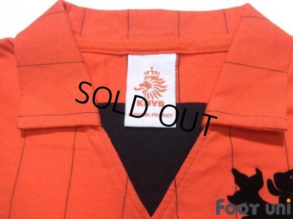 Photo4: Netherlands 1983-1984 Home Reprint Shirt (4)