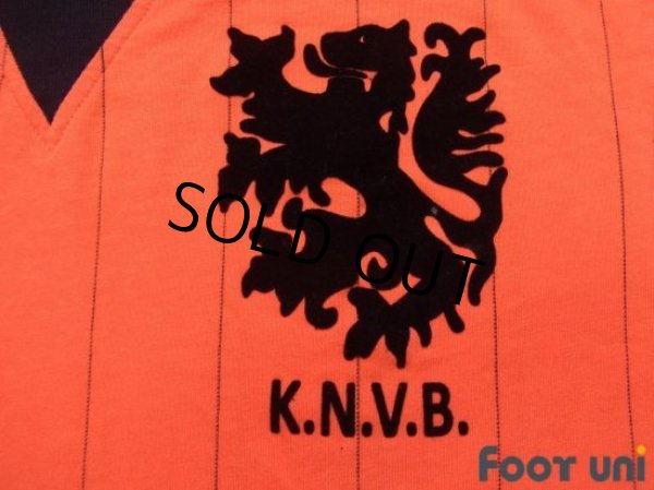 Photo6: Netherlands 1983-1984 Home Reprint Shirt (6)
