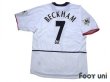 Photo2: Manchester United 2002-2003 Away Shirt #7 Beckham The F.A. Premier League Patch/Badge (2)