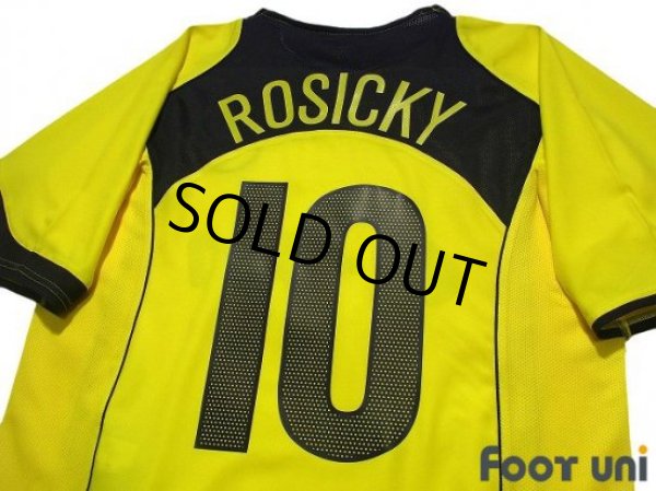 Photo4: Borussia Dortmund 2004-2005 Home Shirt #10 Tomas Rosicky (4)