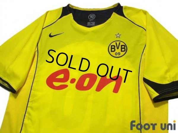 Photo3: Borussia Dortmund 2004-2005 Home Shirt #10 Tomas Rosicky (3)