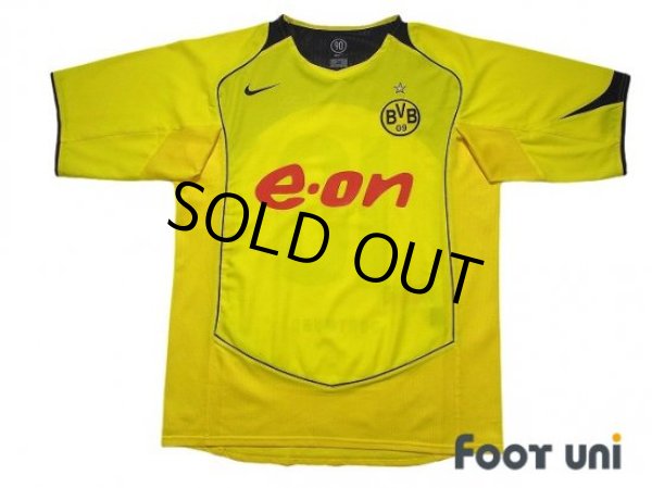 Photo1: Borussia Dortmund 2004-2005 Home Shirt #10 Tomas Rosicky (1)