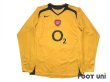 Photo1: Arsenal 2005-2006 Away Long Sleeve Shirt (1)