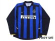 Photo1: Inter Milan 2002-2003 Home Long Sleeve Shirt (1)