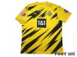 Photo1: Borussia Dortmund 2020-2021 Home Shirt #9 Haaland Bundesliga Patch/Badge w/tags (1)