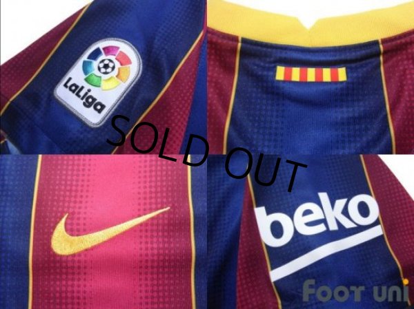 Photo7: FC Barcelona 2020-2021 Home Shirt #10 Messi La Liga Patch/Badge w/tags (7)
