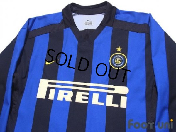 Photo3: Inter Milan 2002-2003 Home Long Sleeve Shirt (3)