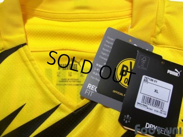 Photo5: Borussia Dortmund 2020-2021 Home Shirt #9 Haaland Bundesliga Patch/Badge w/tags (5)