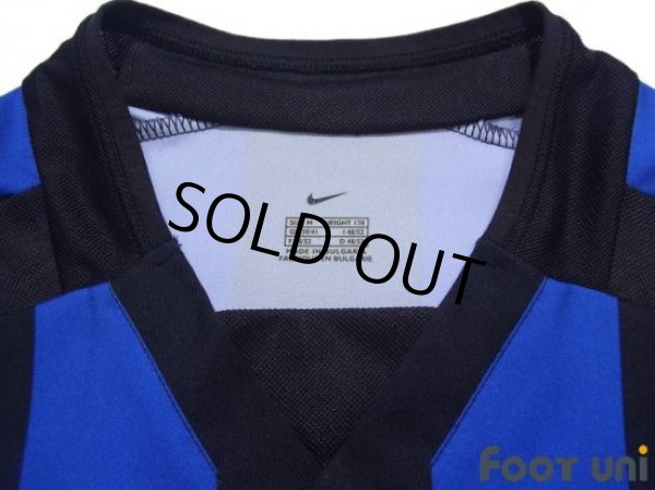 Photo4: Inter Milan 2002-2003 Home Long Sleeve Shirt (4)