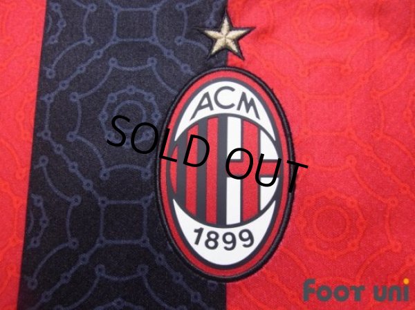 Photo6: AC Milan 2020-2021 Home Shirt #11 Ibrahimovic Serie A Tim Patch/Badge w/tags (6)