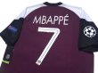 Photo4: Paris Saint Germain 2020-2021 3rd Shirt #7 Mbappe Champions League Patch/Badge w/tags (4)