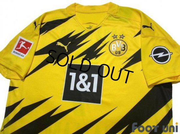 Photo3: Borussia Dortmund 2020-2021 Home Shirt #9 Haaland Bundesliga Patch/Badge w/tags (3)