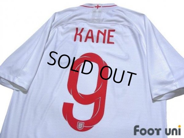 Photo4: England 2018 Home Shirt #9 Harry Kane (4)