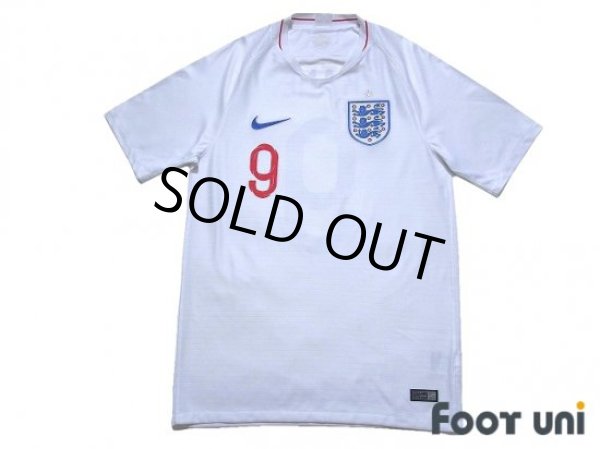 Photo1: England 2018 Home Shirt #9 Harry Kane (1)