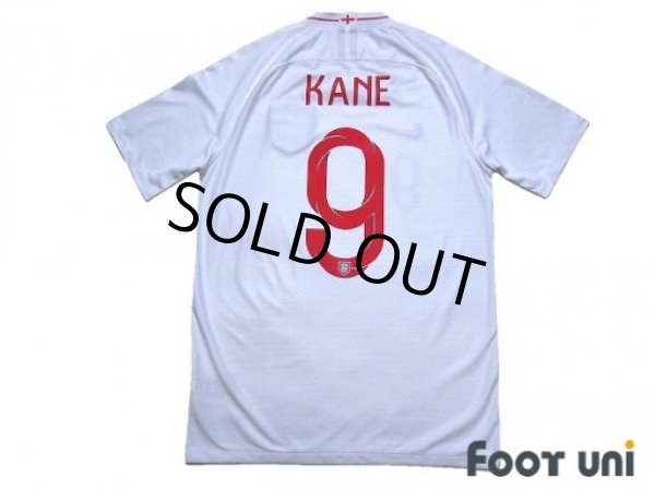 Photo2: England 2018 Home Shirt #9 Harry Kane (2)