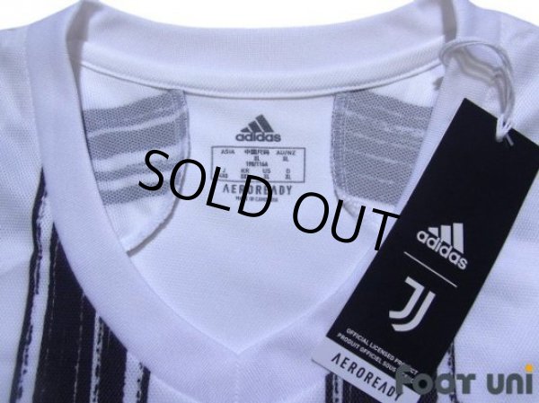 Photo5: Juventus 2020-2021 Home Shirt #7 Ronaldo Serie A Tim Patch/Badge w/tags (5)