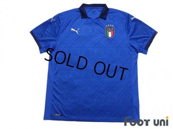 Photo1: Italy Euro 2020-2021 Home Shirt (1)