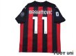 Photo2: AC Milan 2020-2021 Home Shirt #11 Ibrahimovic Serie A Tim Patch/Badge w/tags (2)