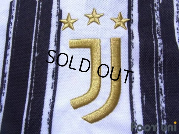 Photo6: Juventus 2020-2021 Home Shirt #7 Ronaldo Serie A Tim Patch/Badge w/tags (6)