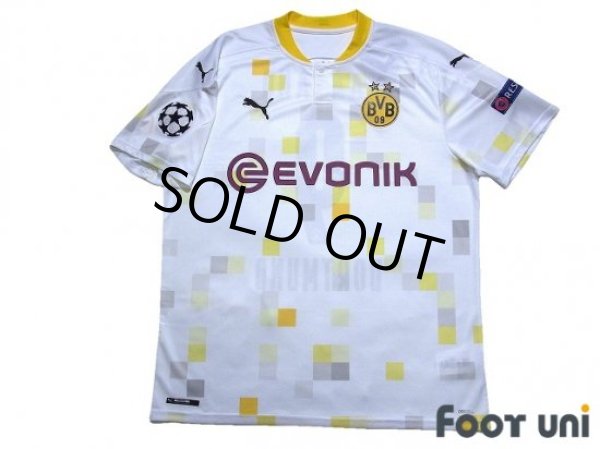 Photo1: Borussia Dortmund 2020-2021 Away Shirt #9 Haaland Champions League Patch/Badge w/tags (1)