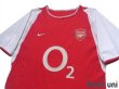 Photo3: Arsenal 2002-2004 Home Shirt (3)