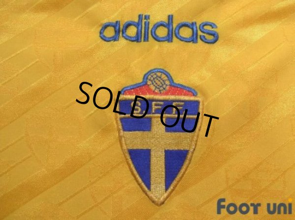 Photo5: Sweden 1994 Home Shirt (5)