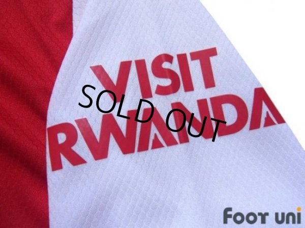 Photo6: Arsenal 2019-2020 Home Long Sleeve Shirt #8 Dani Ceballos (6)