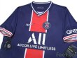 Photo3: Paris Saint Germain 2020-2021 Home Shirt #7 Mbappe 50th Anniversary w/tags (3)