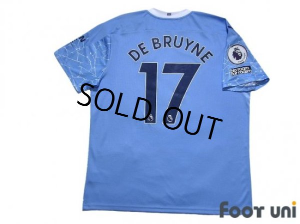 Manchester City 2020-2021 Home Shirt #17 Kevin De Bruyne
