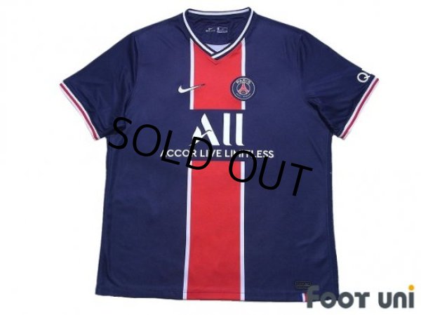 Photo1: Paris Saint Germain 2020-2021 Home Shirt #7 Mbappe 50th Anniversary w/tags (1)