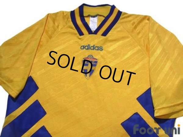 Photo3: Sweden 1994 Home Shirt (3)