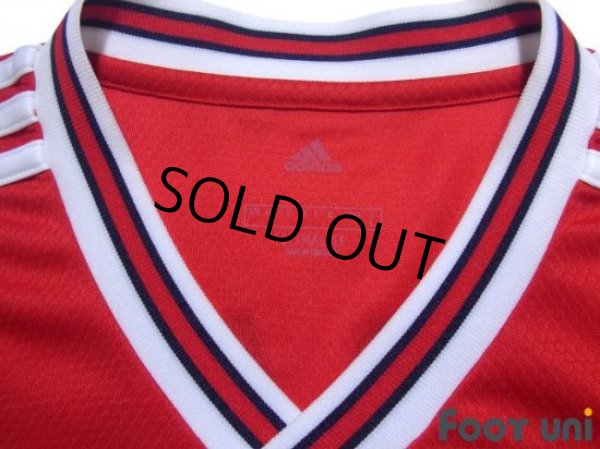 Photo5: Arsenal 2019-2020 Home Long Sleeve Shirt #8 Dani Ceballos (5)