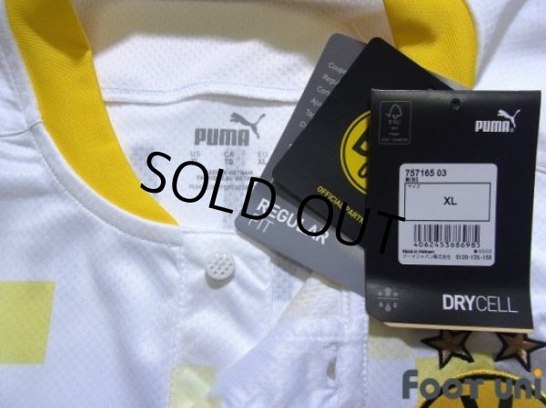 Photo5: Borussia Dortmund 2020-2021 Away Shirt #9 Haaland Champions League Patch/Badge w/tags (5)