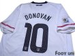 Photo4: USA 2010 Home Shirt #10 Donovan FIFA World Cup South Africa 2010 Patch/Badge w/tags (4)