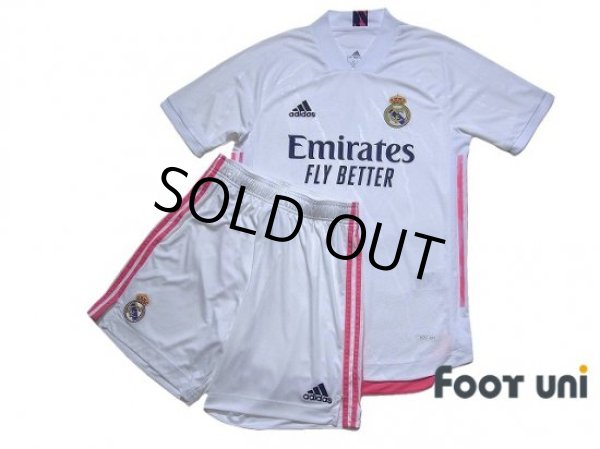 Photo1: Real Madrid 2020-2021 Home Authentic Shirt and Shorts Set #10 Modric (1)