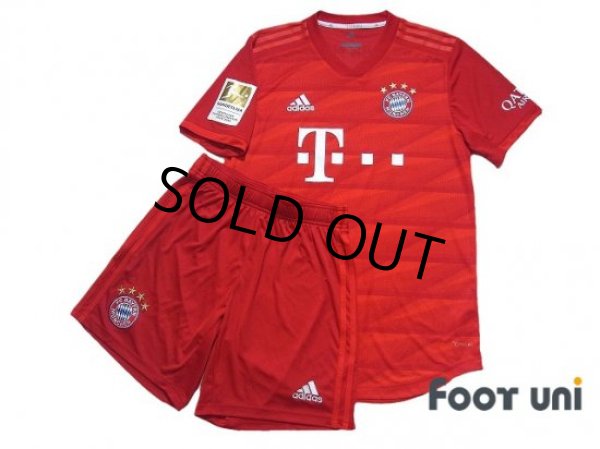 Photo1: Bayern Munchen 2019-2020 Home Authentic Shirt and Shorts Set #10 Coutinho (1)