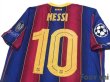 Photo4: FC Barcelona 2020-2021 Home Authentic Shirt #10 Messi Champions League Patch/Badge (4)