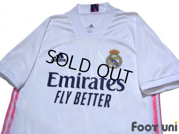 Photo3: Real Madrid 2020-2021 Home Authentic Shirt and Shorts Set #10 Modric (3)