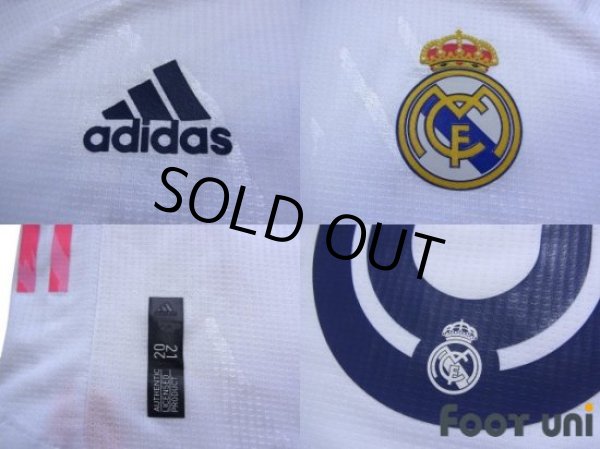 Photo6: Real Madrid 2020-2021 Home Authentic Shirt and Shorts Set #10 Modric (6)