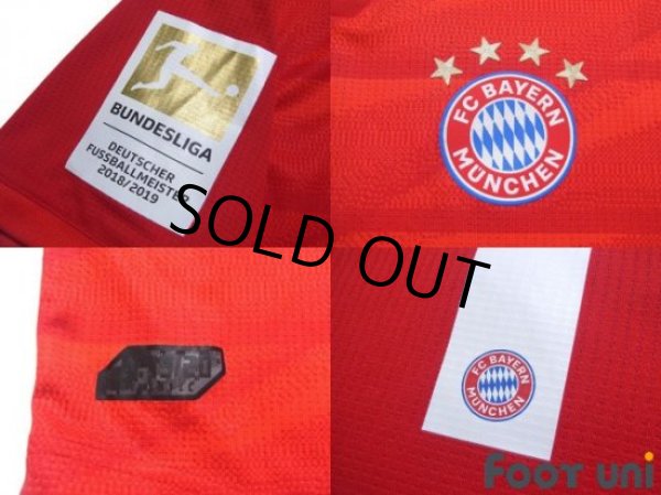 Photo6: Bayern Munchen 2019-2020 Home Authentic Shirt and Shorts Set #10 Coutinho (6)