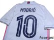 Photo4: Real Madrid 2020-2021 Home Authentic Shirt and Shorts Set #10 Modric (4)