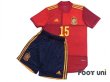 Photo1: Spain 2020 Home Authentic Shirt and Shorts Set #15 Sergio Ramos (1)